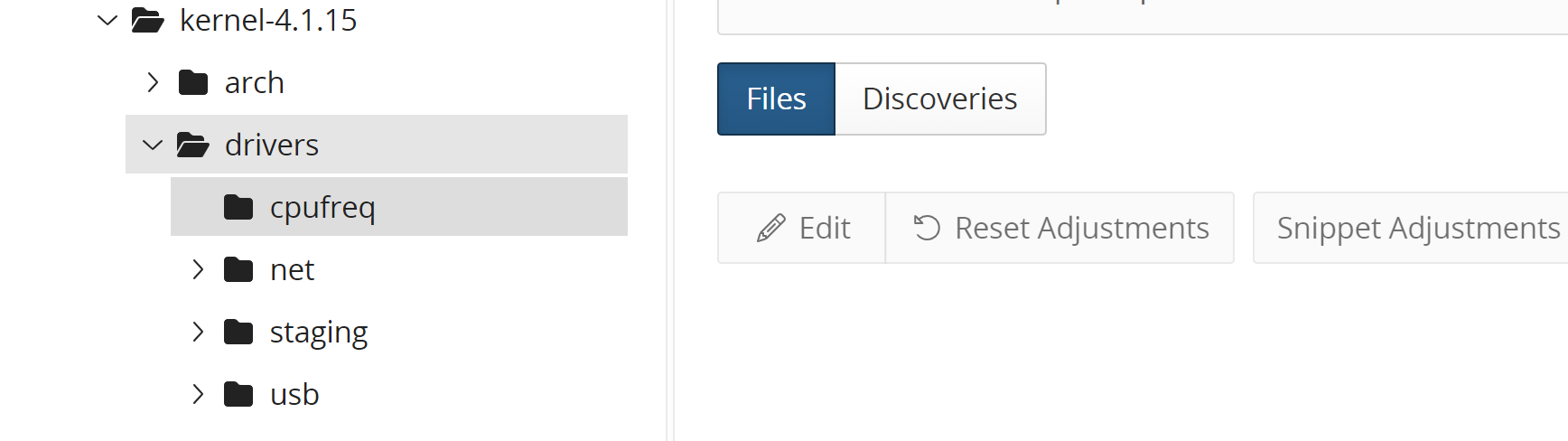 BlackDuck :: BDIO Upload does not show Files, only Folders