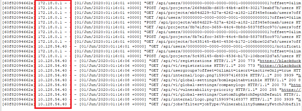 User activity Logging with User's IP Address