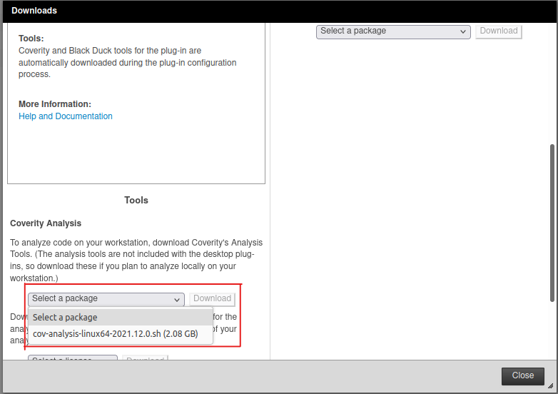 Download Analysis tools from Connect Downloads page