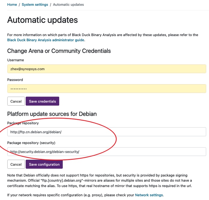 Some questions on BDBA standalone upgrade