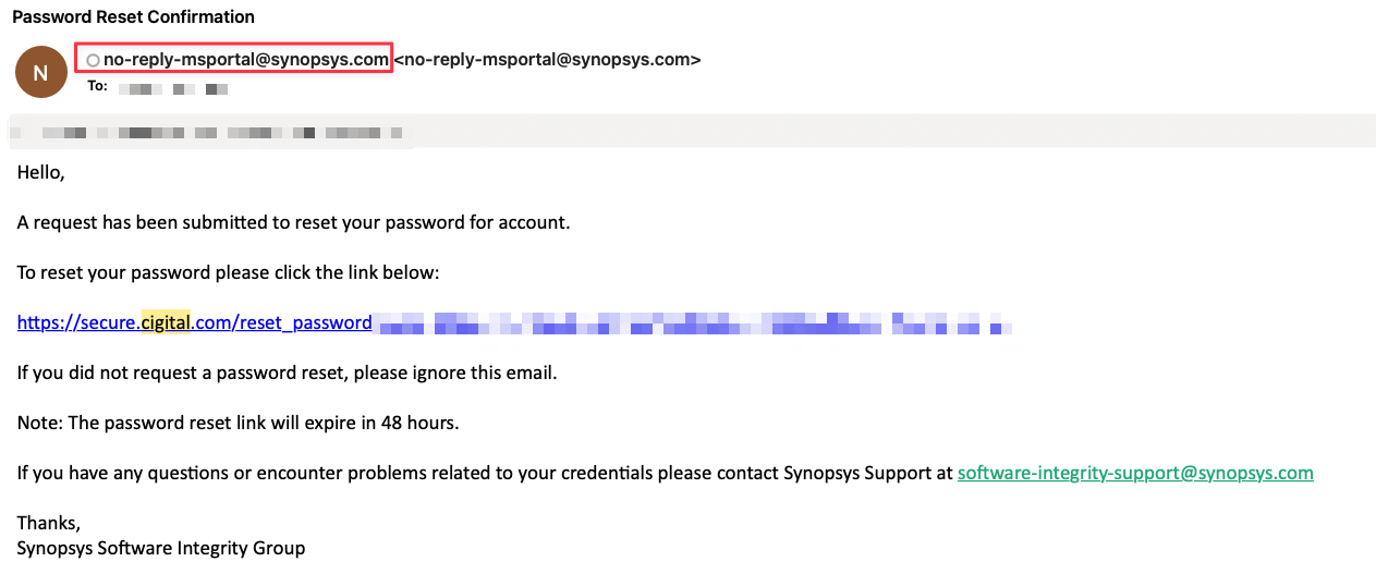 How to reset your password in Managed Services