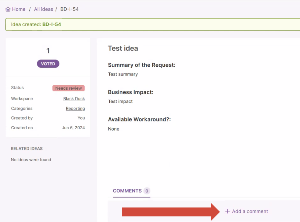 Ideas Portal FAQ