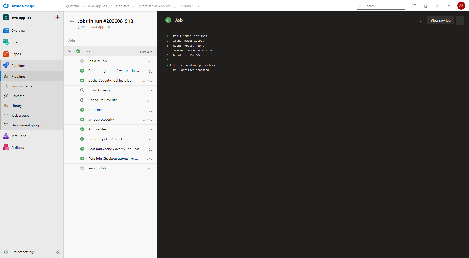 Azure Pipelines: Using Coverity with Microsoft-Hosted Agents