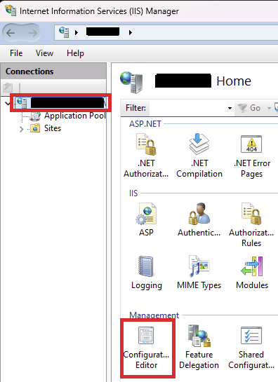 Seeker: Unable to Detect Environment Variables in IIS Application